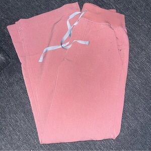 Wide Leg High Waisted Figs Scrub Pants